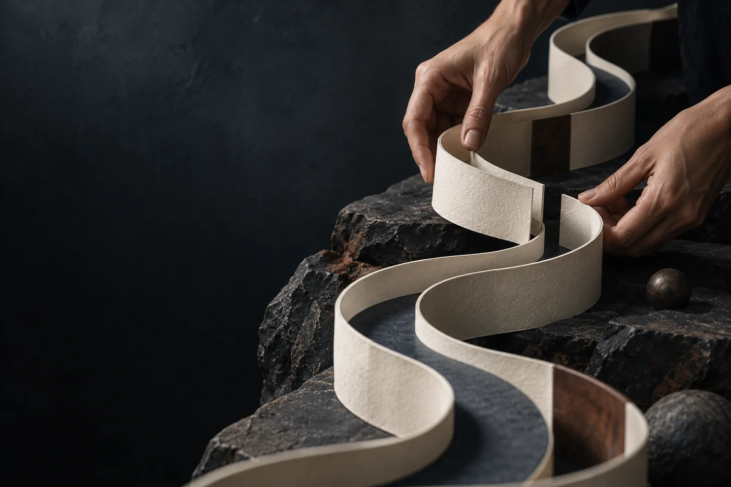 An editorial visual of connected processes becoming a clear system
